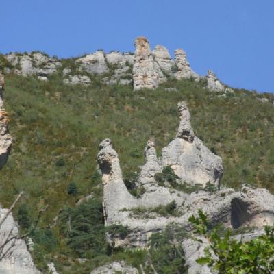 Sur le sentier menant à Saint-Marcellin 